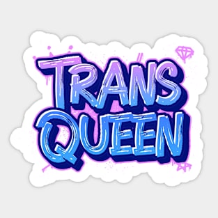 TRANS QUEEN Sticker